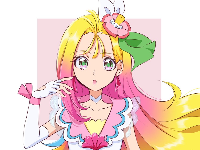 natsuumi manatsu and cure summer (precure and 1 more) drawn by fpminnie1