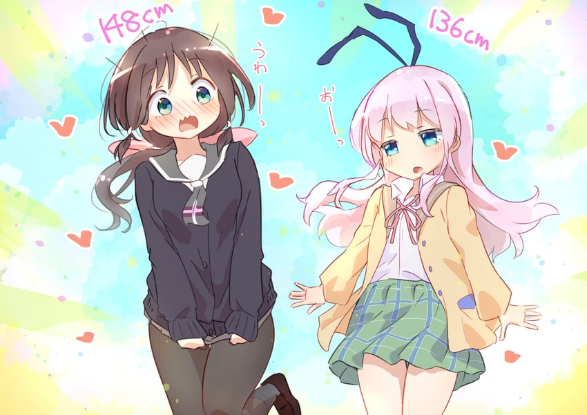 sengoku kamuri, honda tamaki, and naganawa maria (slow start and 1 more) drawn by icorasama