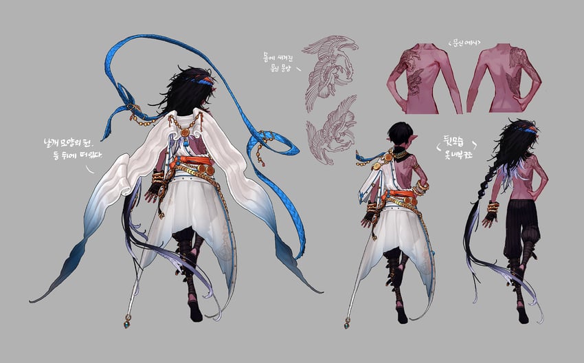 male mage and swift master (dungeon and fighter) drawn by kim_hana