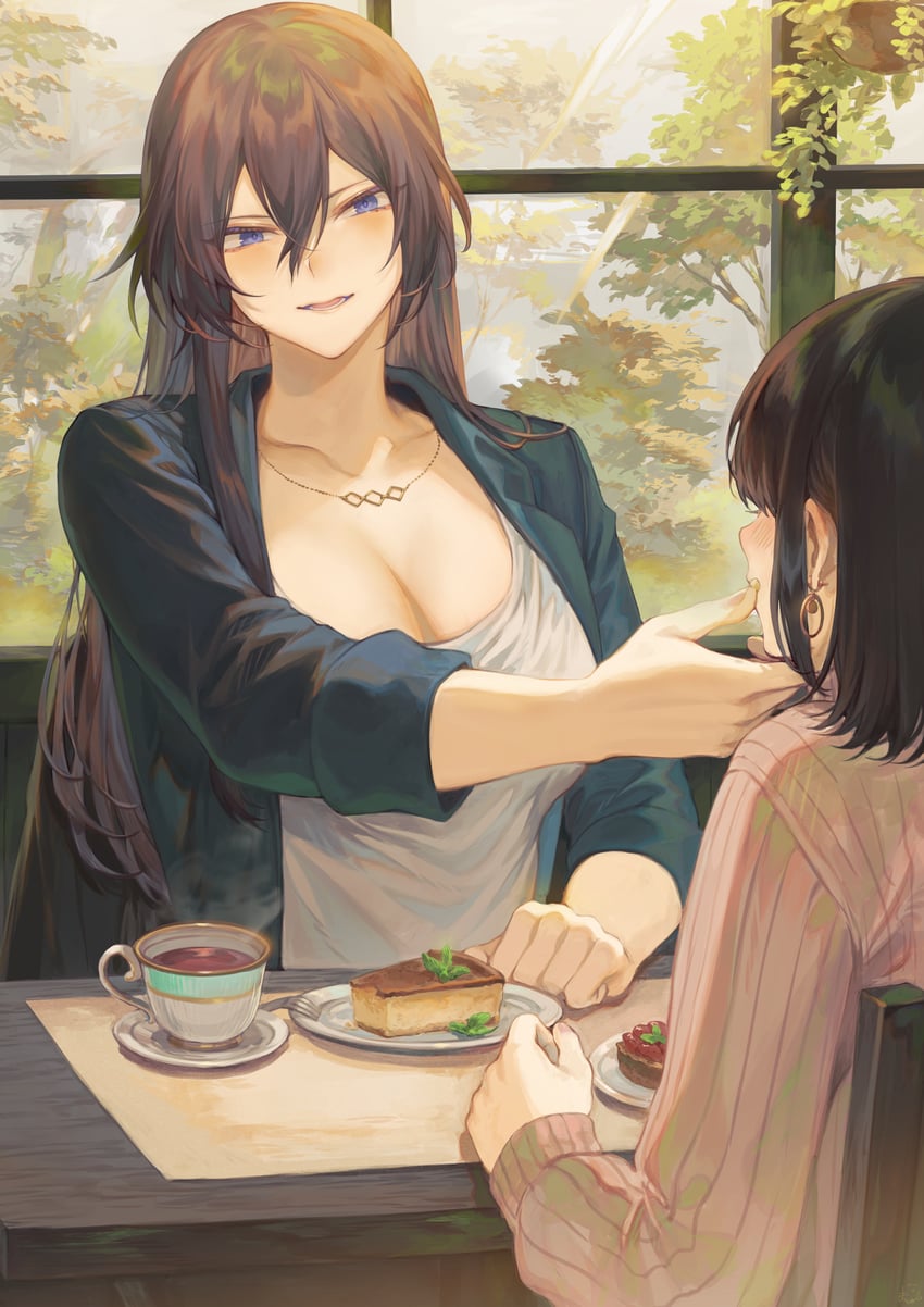 oomikado aoi (original) drawn by mashutarou_(neko_no_oyashiro)