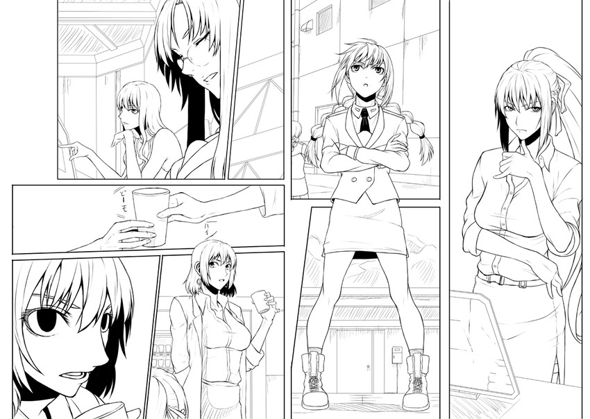 vita, signum, and shamal (lyrical nanoha and 3 more) drawn by nakayama_yukiji