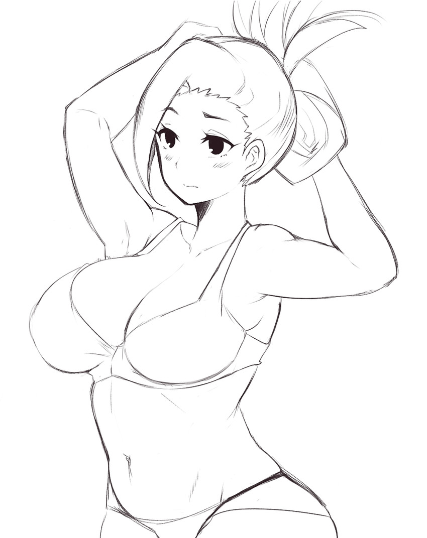 yaoyorozu momo (boku no hero academia) drawn by moisture_(chichi)