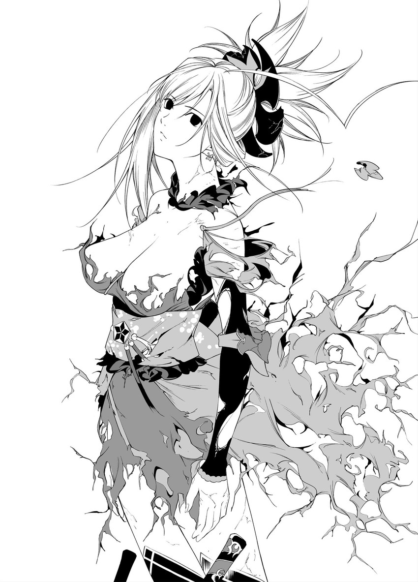 miyamoto musashi (fate and 1 more) drawn by takai_isshiki