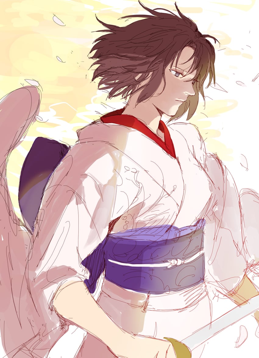 ryougi shiki and void shiki (kara no kyoukai) drawn by on_(isk1812)