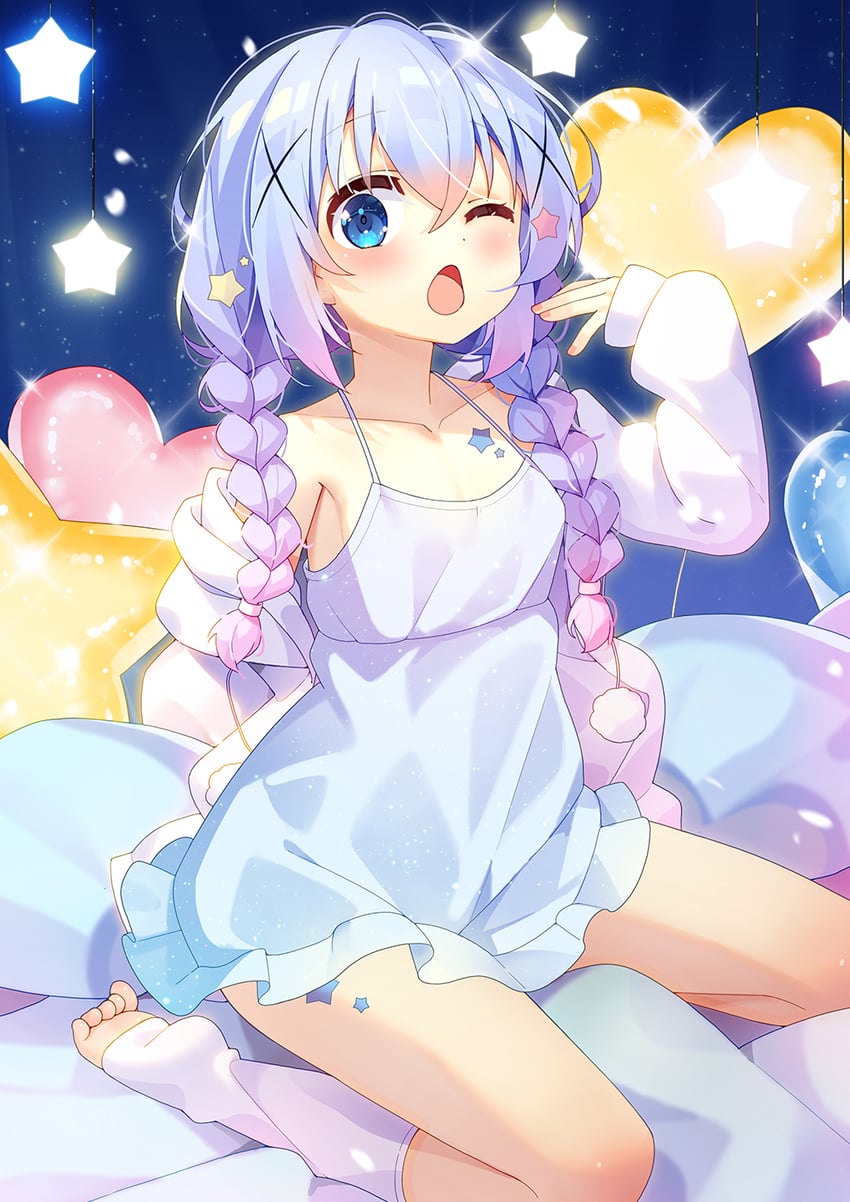 kafuu chino (gochuumon wa usagi desu ka?) drawn by taku_michi