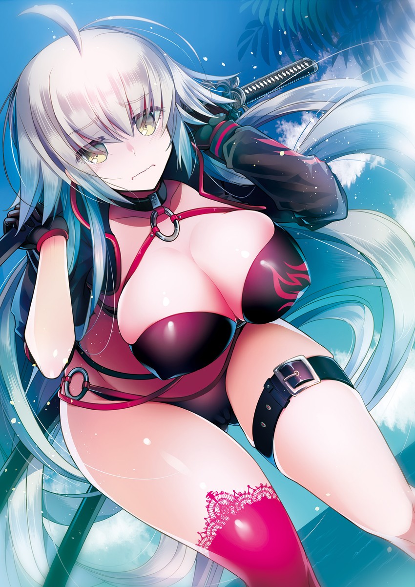 jeanne d'arc alter (fate and 1 more) drawn by izumiya_otoha