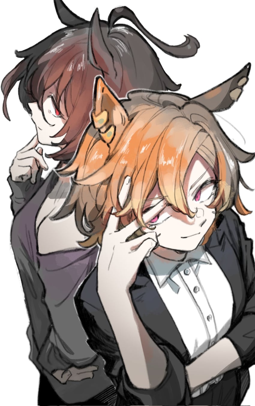 agnes tachyon and t.m. opera o (umamusume) drawn by duyu_(guliguli_056)