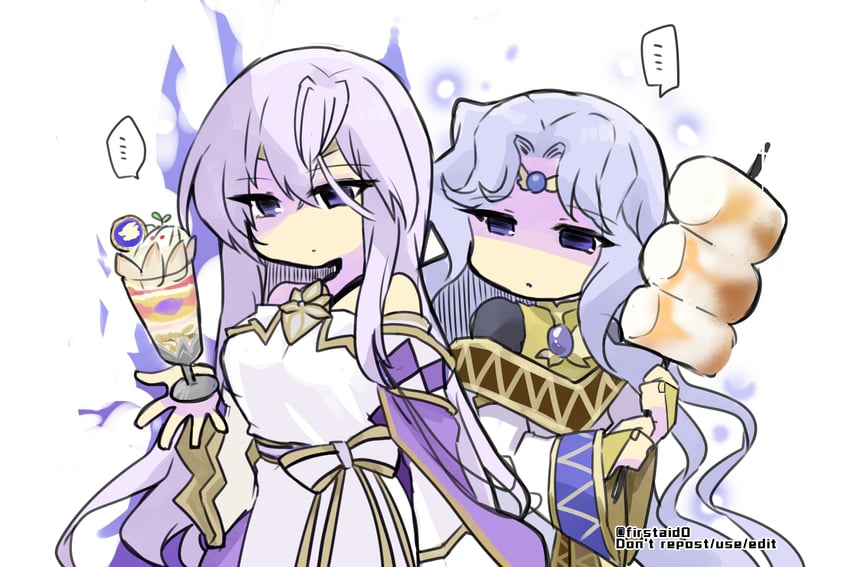 julia and sara (fire emblem and 3 more) drawn by yukia_(firstaid0)