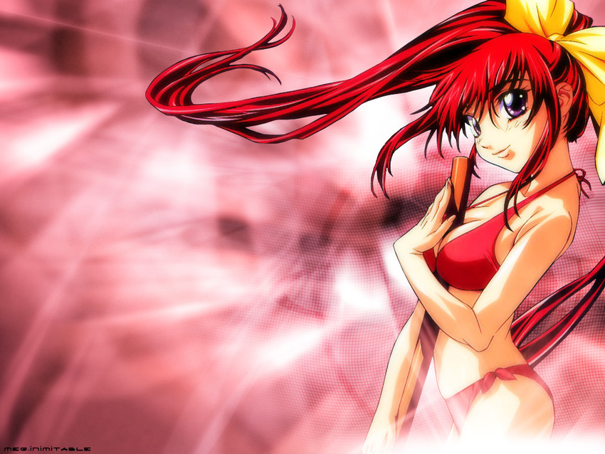 mitsurugi ryouko (real bout high school) drawn by gotou_keiji