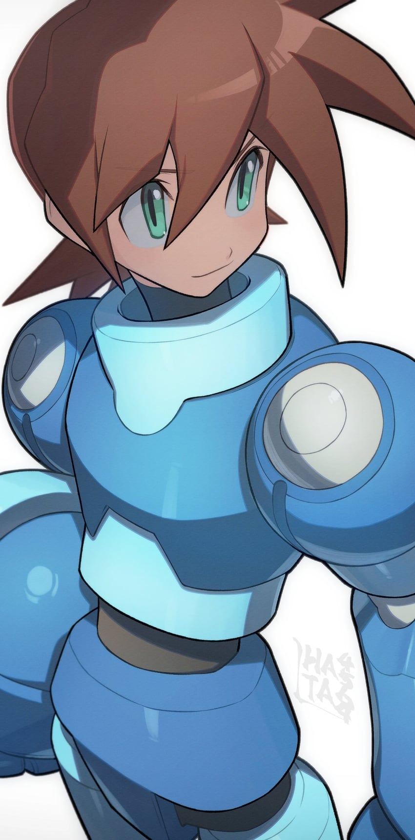 mega man volnutt (mega man and 1 more) drawn by hata4564