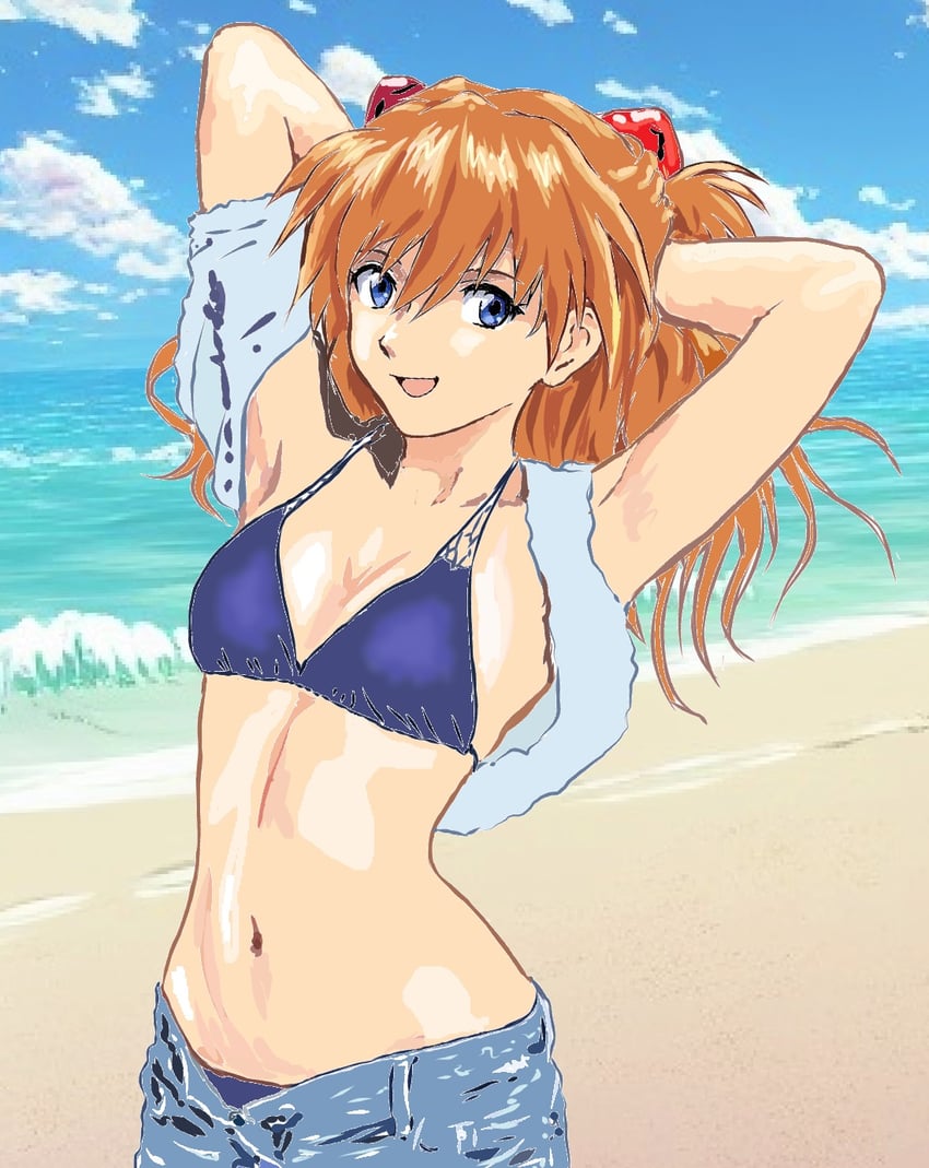 souryuu asuka langley (neon genesis evangelion) drawn by mizumori_keiichi