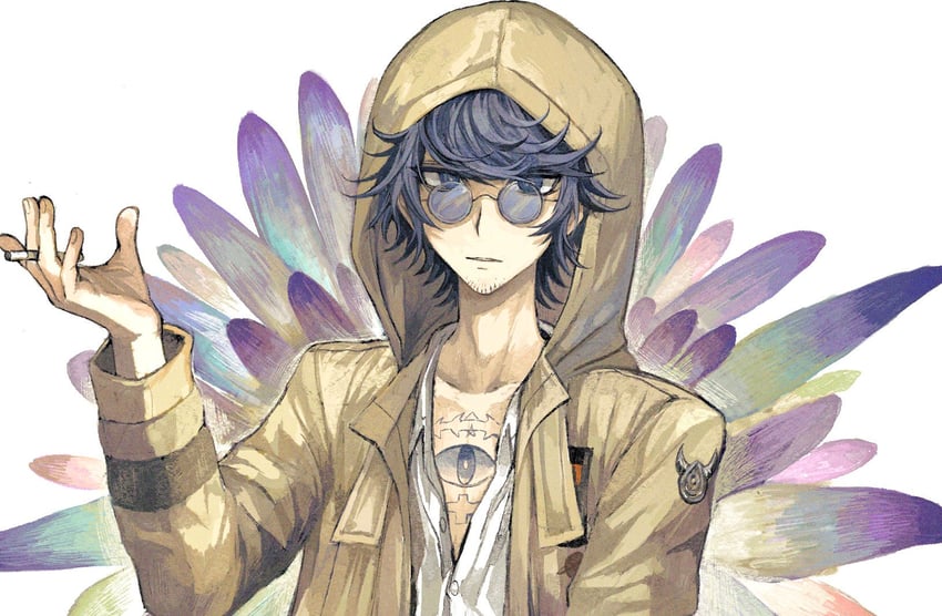 yakou furio (master detective archives: rain code) drawn by hashi_(84_rainco)