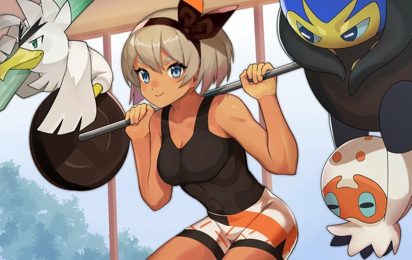 bea, sirfetch'd, grapploct, and clobbopus (pokemon and 1 more) drawn by katwo