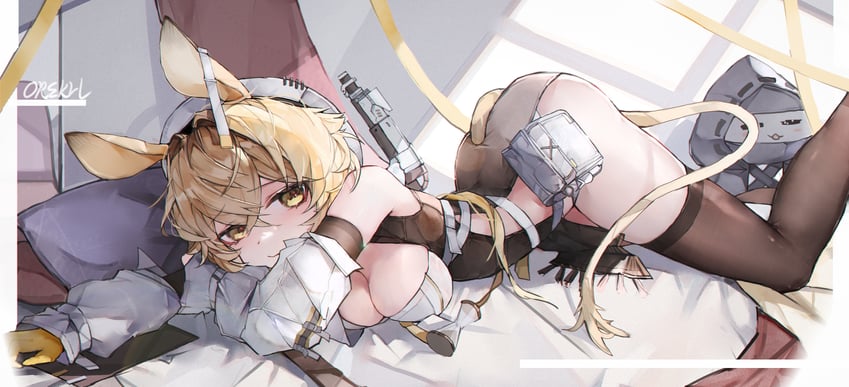doctor and dorothy (arknights) drawn by oreshki