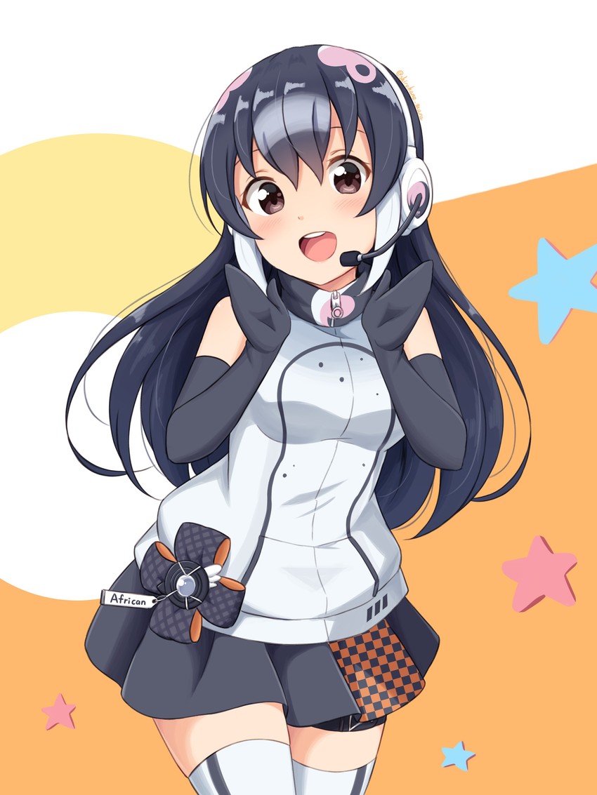 african penguin (kemono friends and 1 more) drawn by shiraha_maru