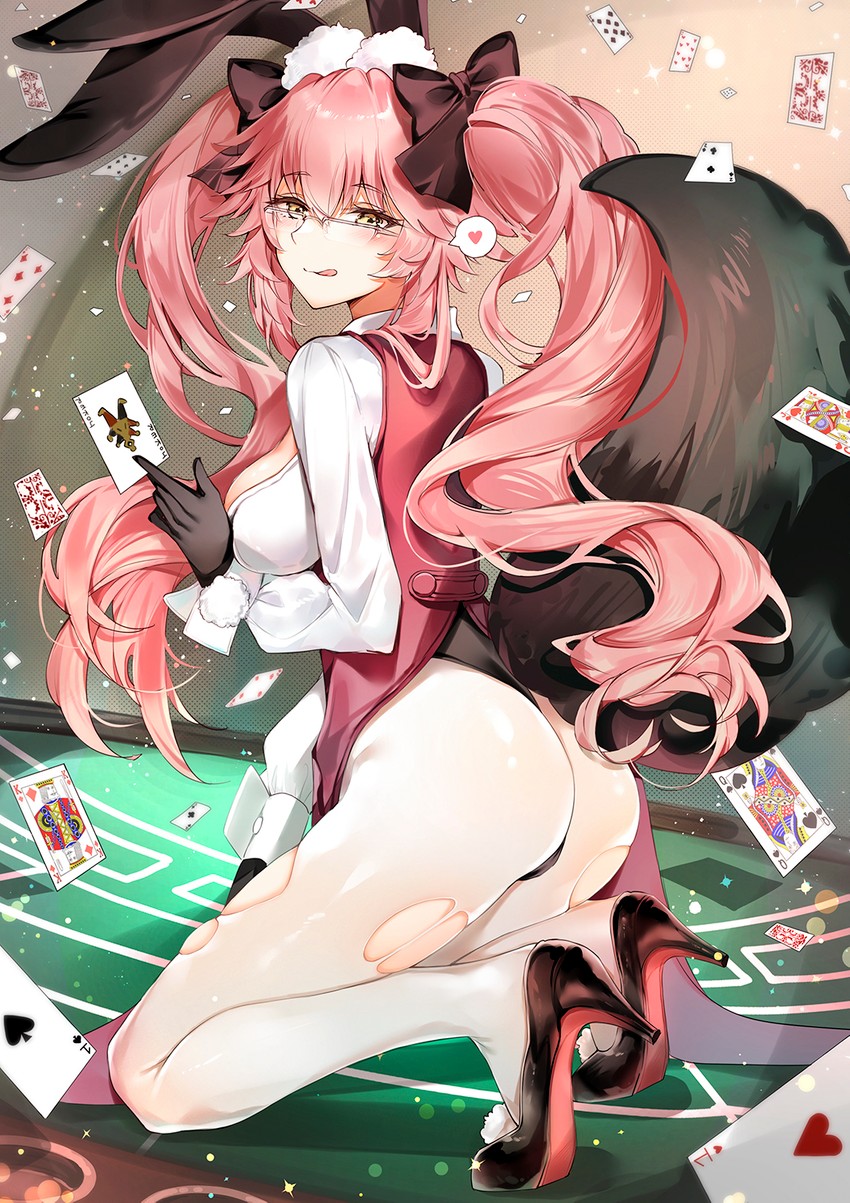tamamo and koyanskaya (fate and 1 more) drawn by yukineko1018