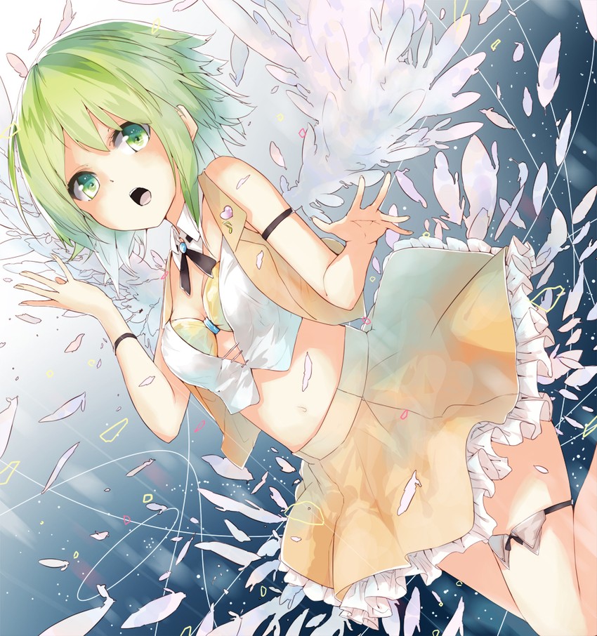 gumi (vocaloid) drawn by la-na