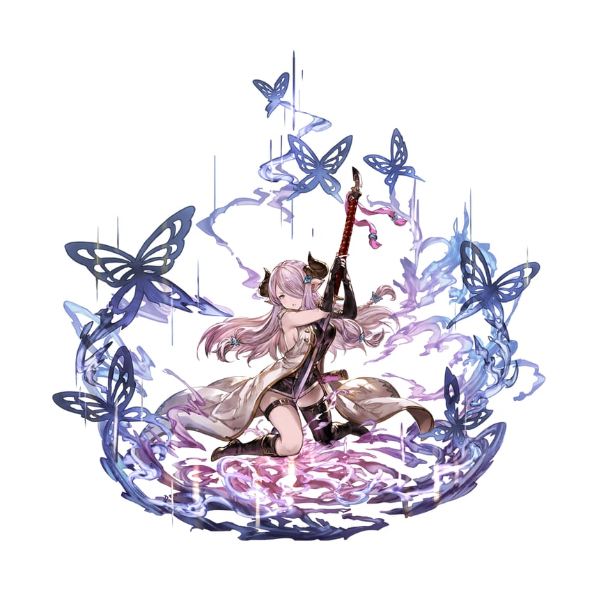 narmaya (granblue fantasy) drawn by minaba_hideo