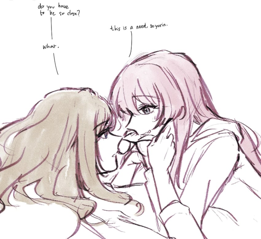 chihaya anon and nagasaki soyo (bang dream! and 1 more) drawn by niigouki