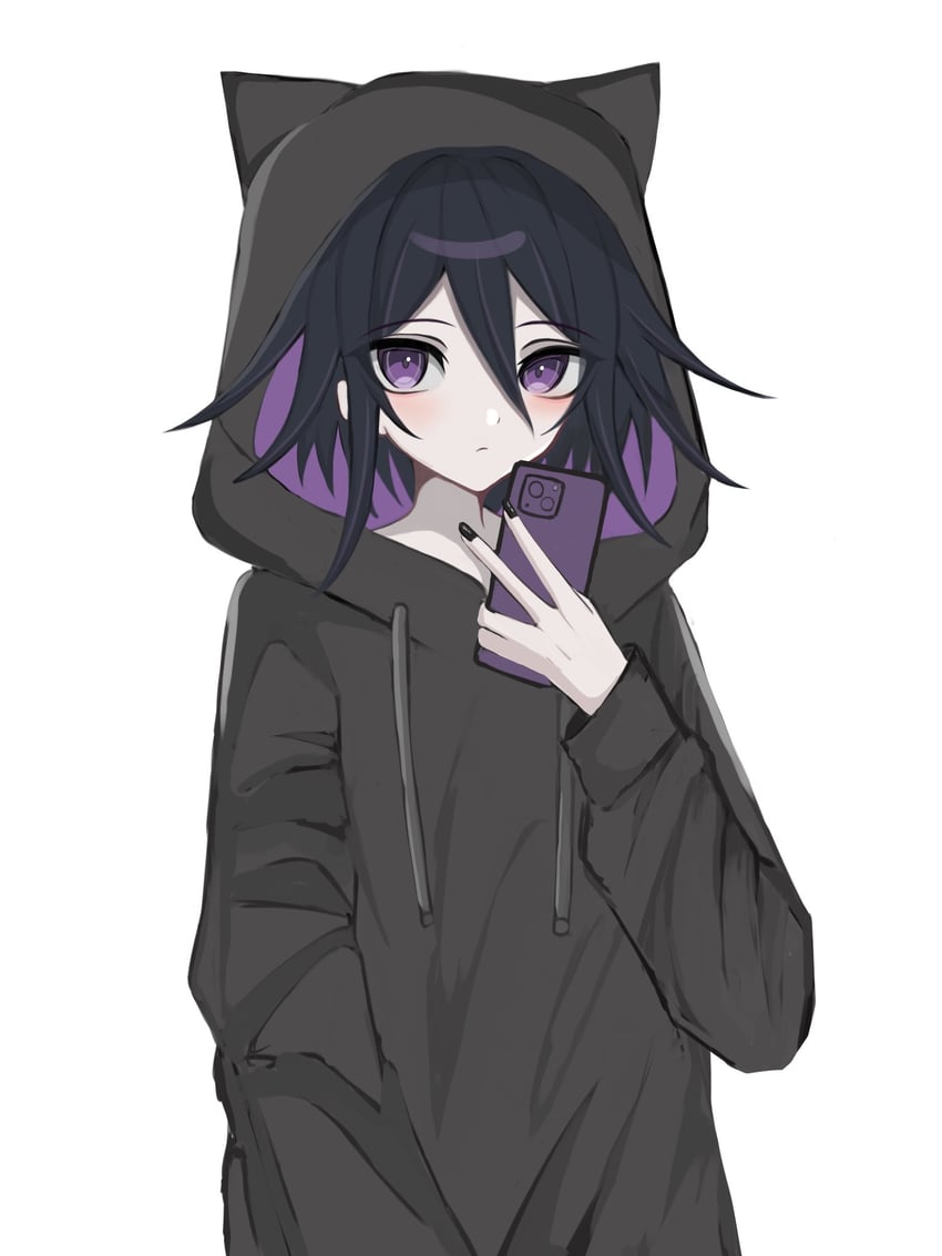 oma kokichi (danganronpa and 1 more) drawn by ika_ringu