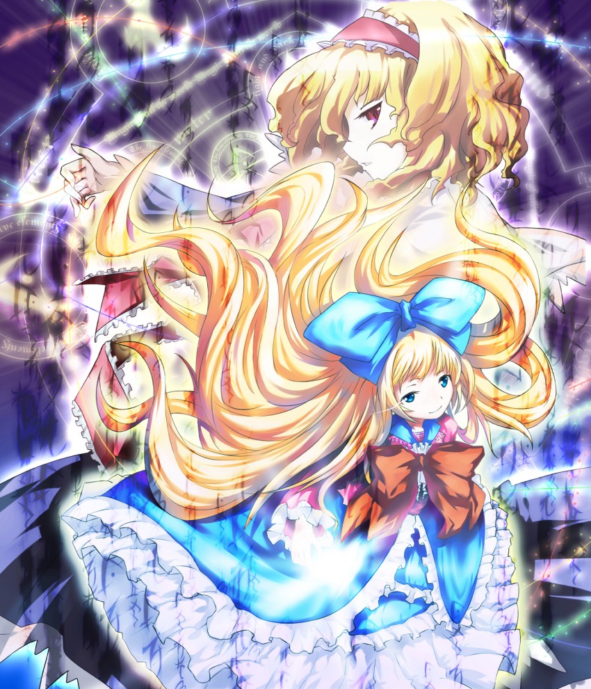alice margatroid and shanghai doll (touhou) drawn by sharp_(renweixia)