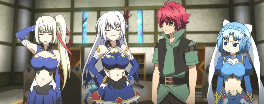 eleonora viltaria, ludmila lourie, limalisha, and tigrevurmud vorn (madan no ou to vanadis)
