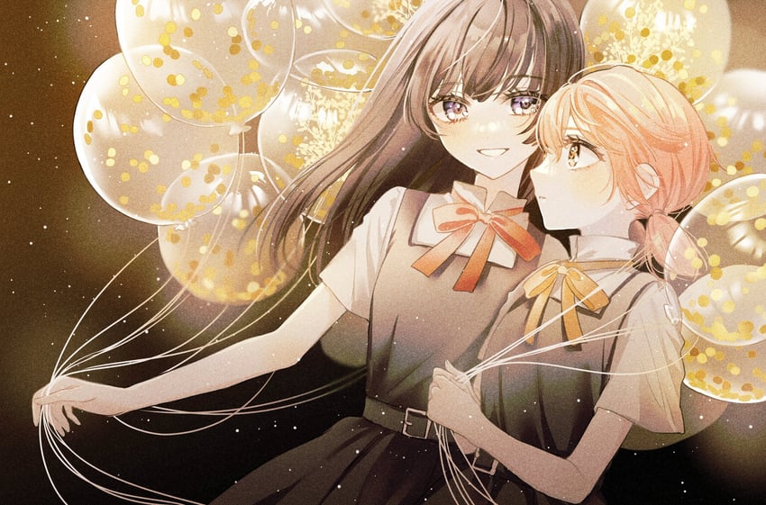 koito yuu and nanami touko (yagate kimi ni naru) drawn by haruhana_aya
