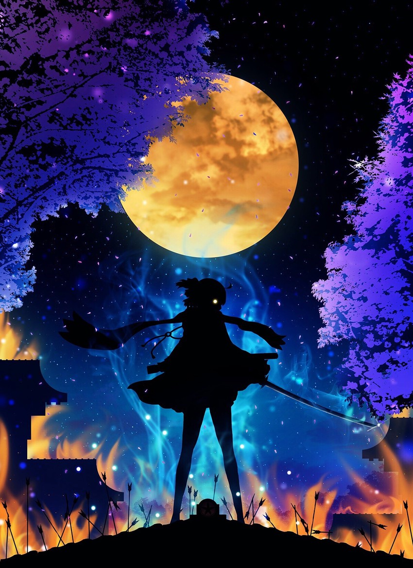 okita souji (fate and 1 more) drawn by harada_miyuki
