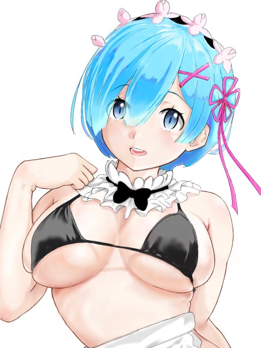 rem (re:zero kara hajimeru isekai seikatsu) drawn by nana_(nana70312089)