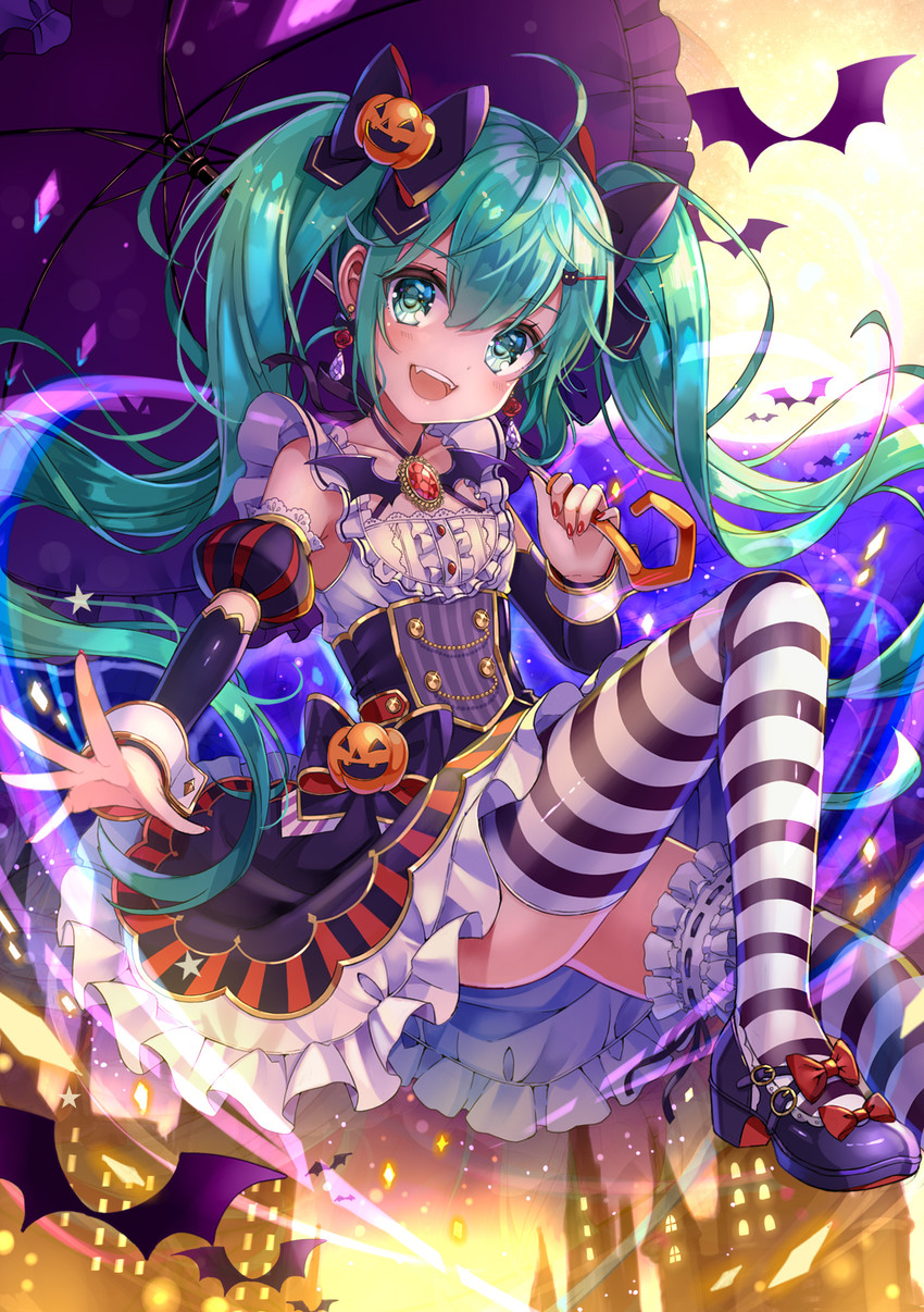 hatsune miku (vocaloid and 1 more) drawn by sakura_shiori