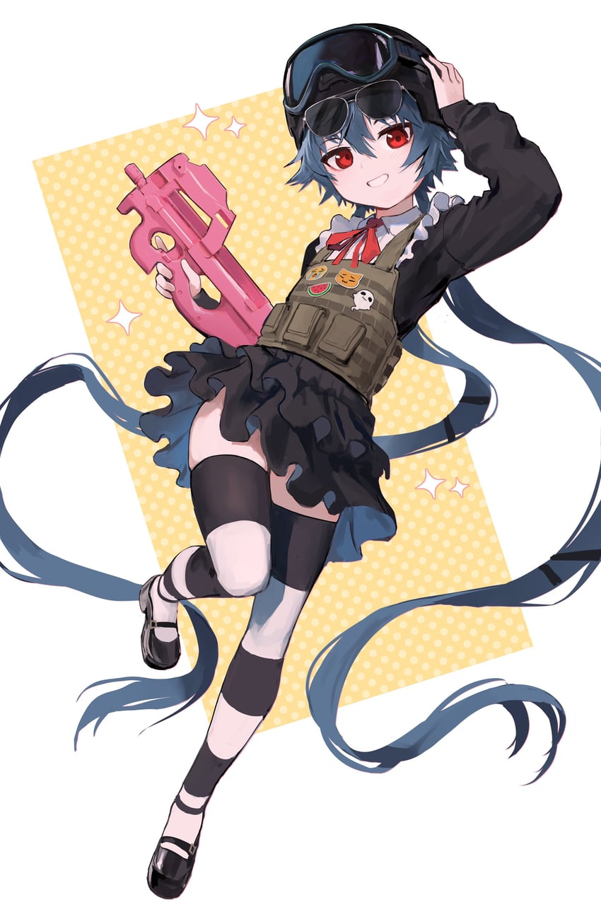 yuko yurei and blobcat (idol corp) drawn by vertigris