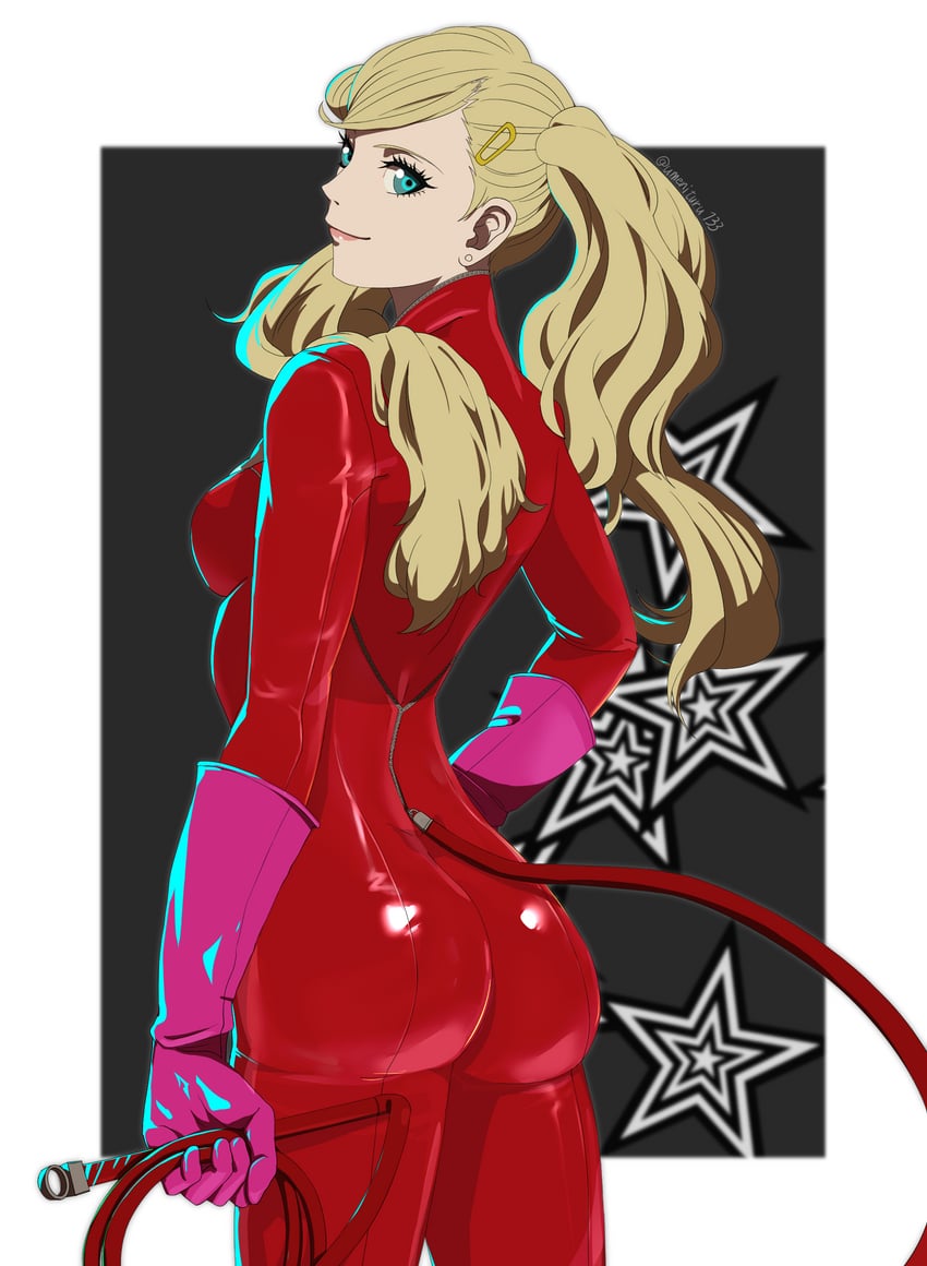 takamaki anne and panther (persona and 1 more) drawn by umenituru