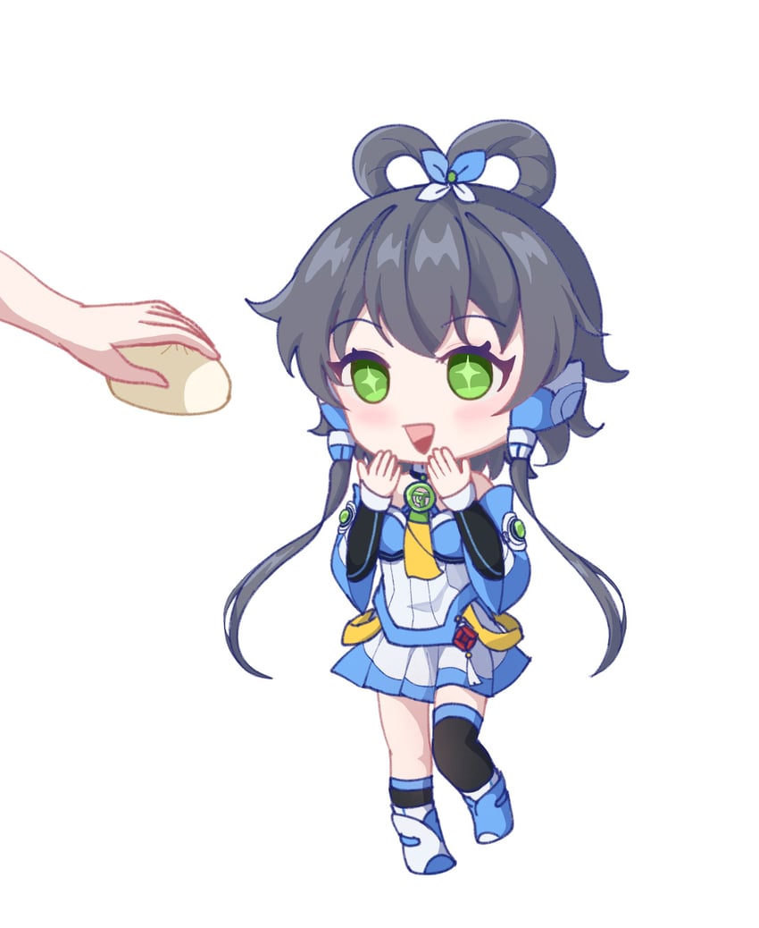 luo tianyi and luo tianyi v3 (vocaloid and 1 more) drawn by pointzhu