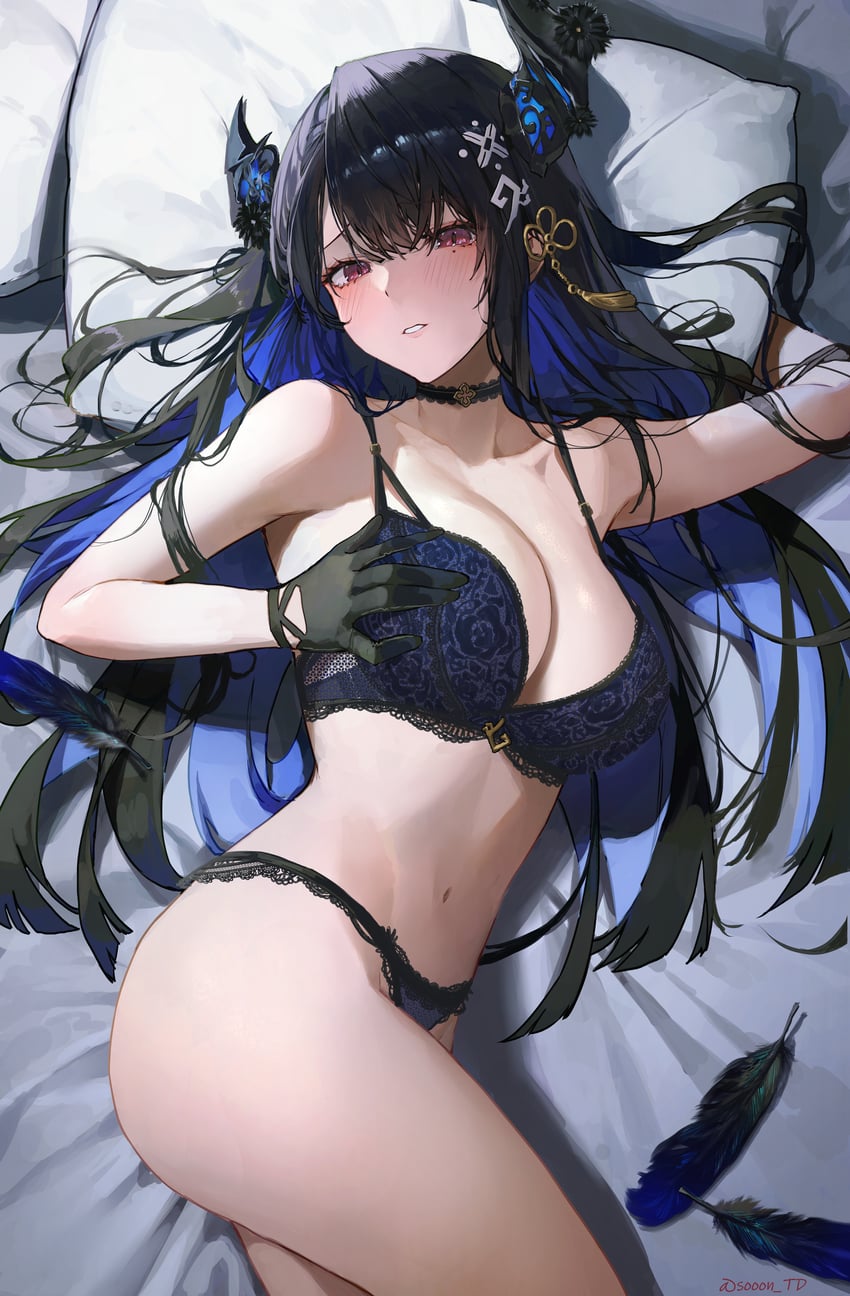 nerissa ravencroft (hololive and 1 more) drawn by sooon