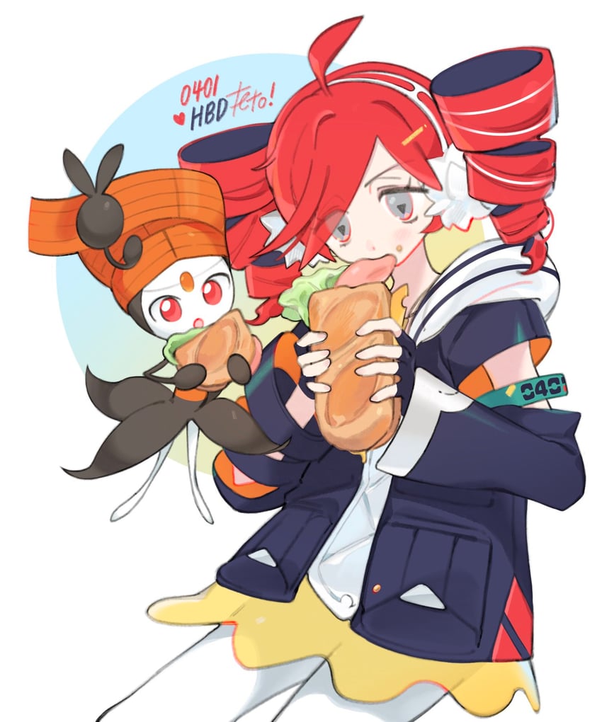kasane teto, meloetta, and rival teto (pokemon and 3 more) drawn by nata_(na_88_ta)