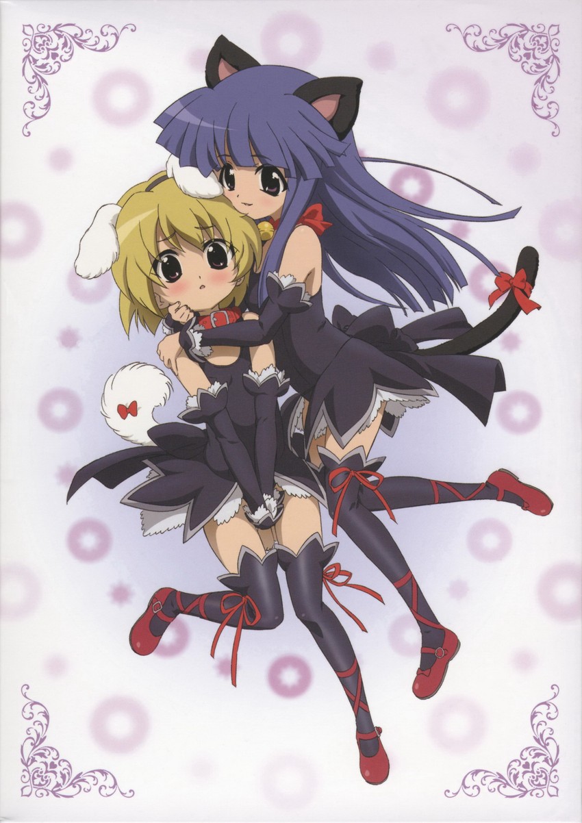 furude rika and houjou satoko (higurashi no naku koro ni) drawn by sakai_kyuuta