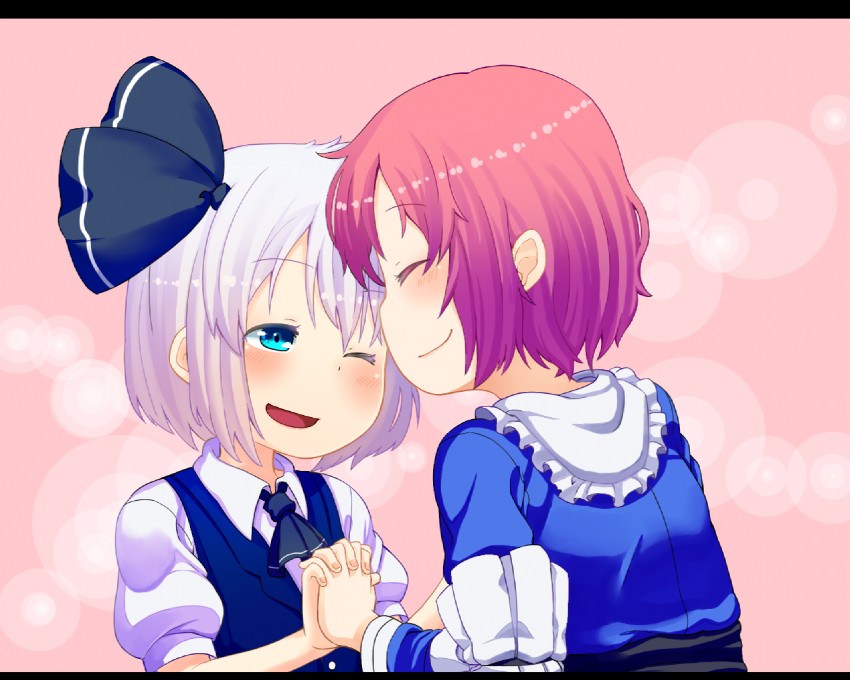 konpaku youmu and saigyouji yuyuko (touhou) drawn by muku_(muku-coffee)
