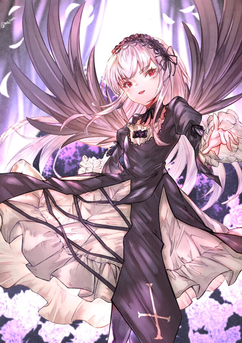 suigintou (rozen maiden) drawn by majinno