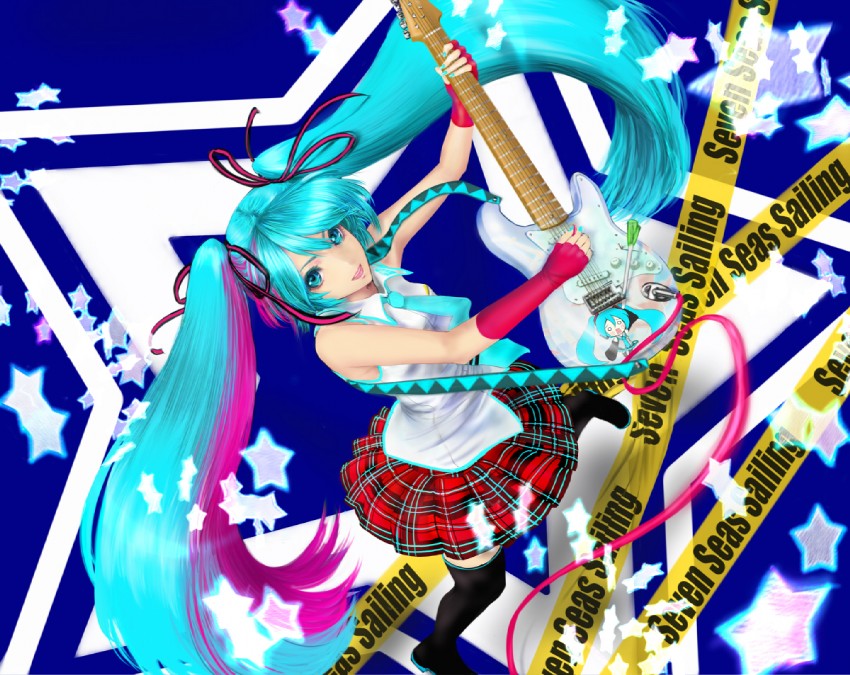 hatsune miku and hachune miku (vocaloid) drawn by mamoru_(mamoru_jinja)