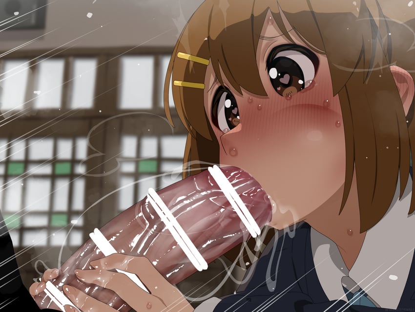 hirasawa yui (k-on!) drawn by mizumizuni