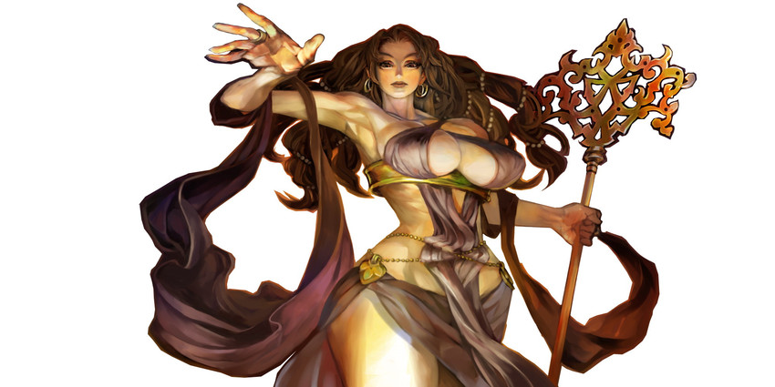 morgan rizilia (dragon's crown) drawn by kamitani_george