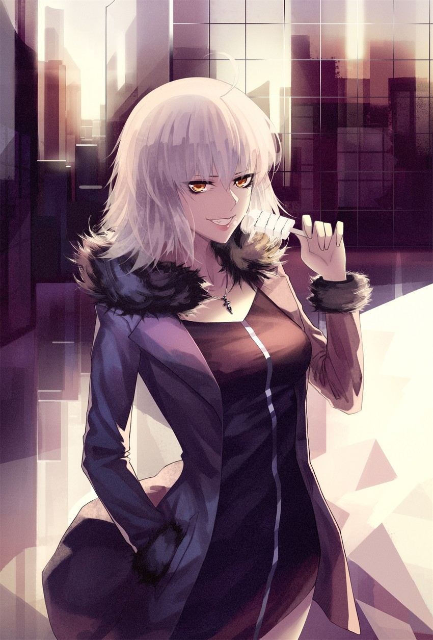 jeanne d'arc alter (fate and 1 more) drawn by red-d