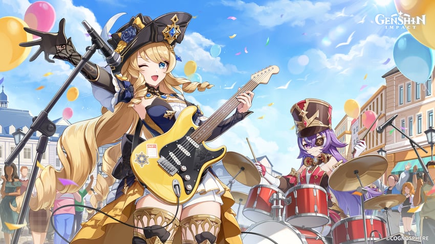 navia and chevreuse (genshin impact)