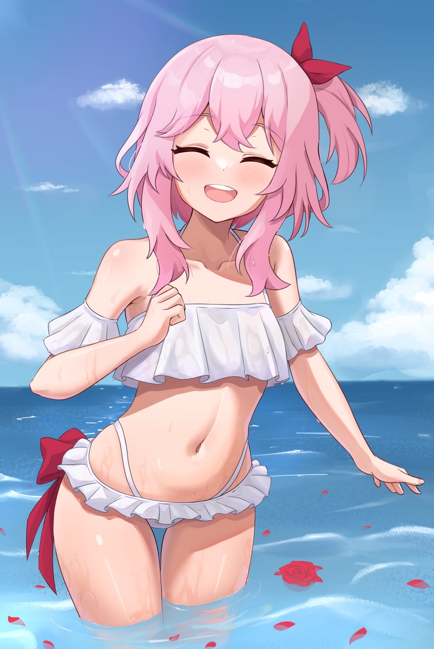 rosemi lovelock (nijisanji and 1 more) drawn by telomere