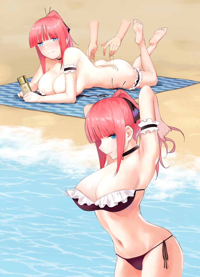 nakano nino (go-toubun no hanayome) drawn by kosmos_beta