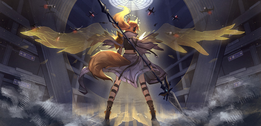 nearl and nearl the radiant knight (arknights) drawn by pixerite