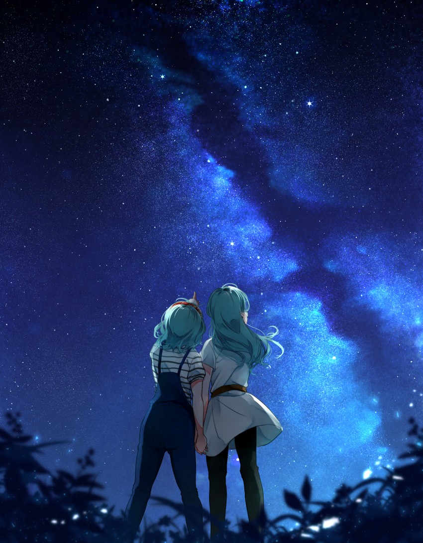 hikawa sayo and hikawa hina (bang dream!) drawn by aotsubaki_toto