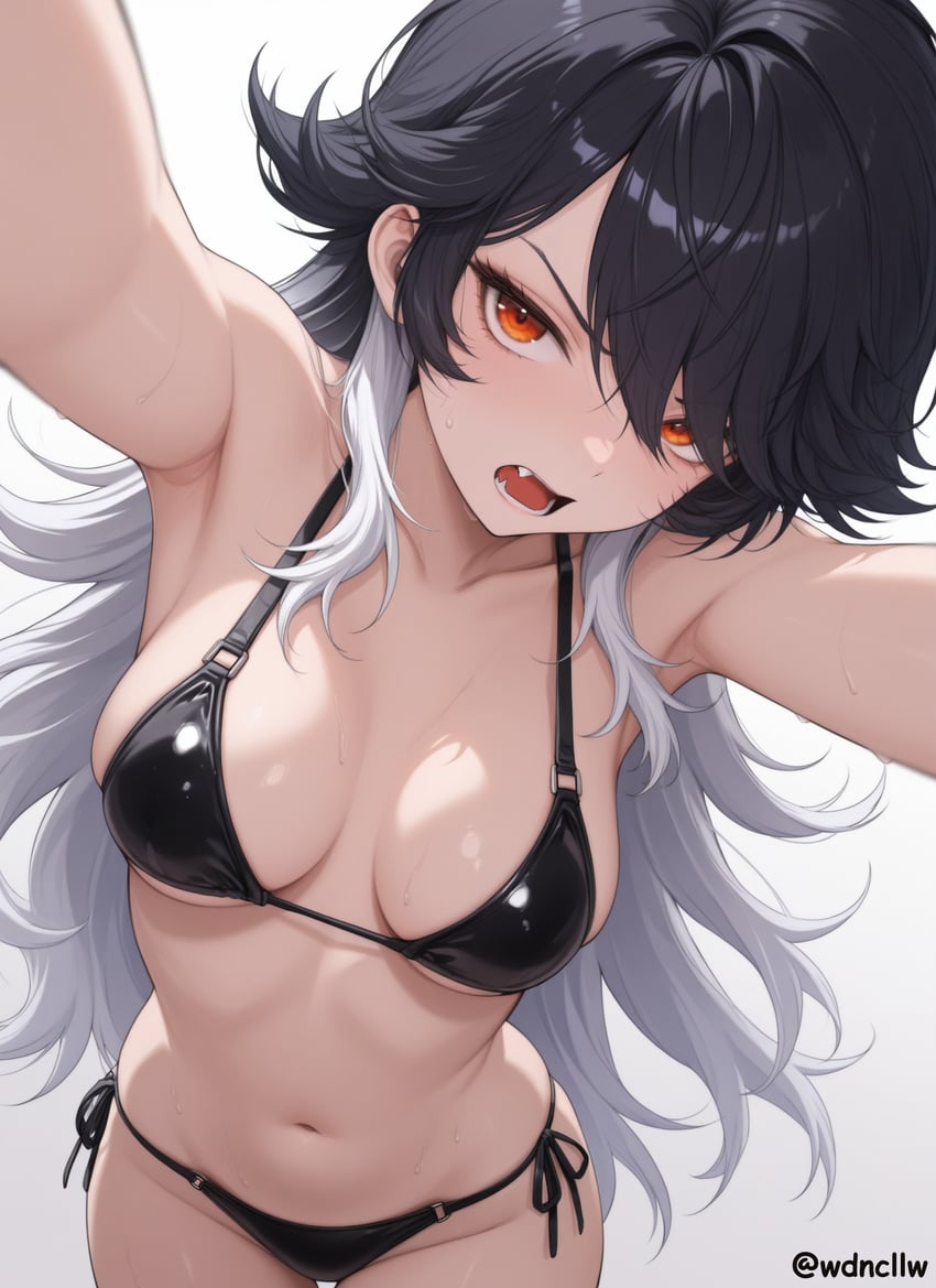 k (goddess of victory: nikke) drawn by mojai
