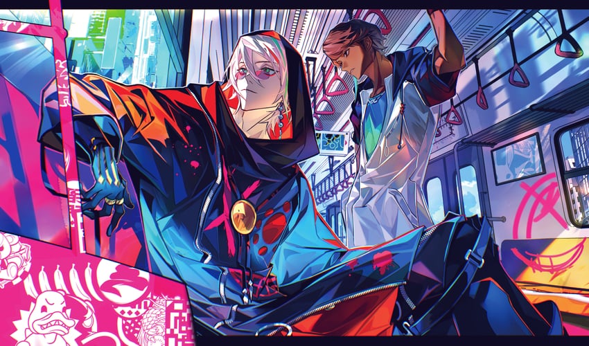 karna and arjuna (fate and 1 more) drawn by eeju