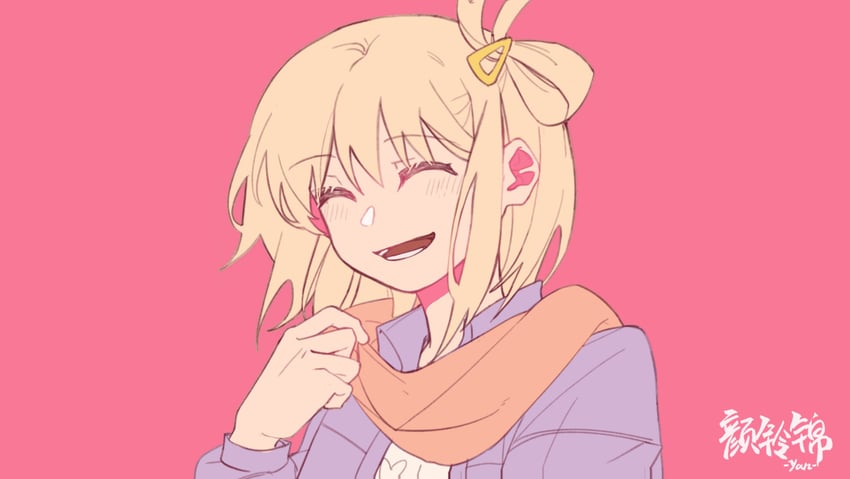 nishikigi chisato (lycoris recoil) drawn by yanlingjinshilihuahua